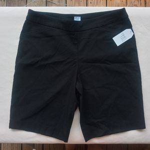 Time And Tru Black Shorts, Large (12/14)